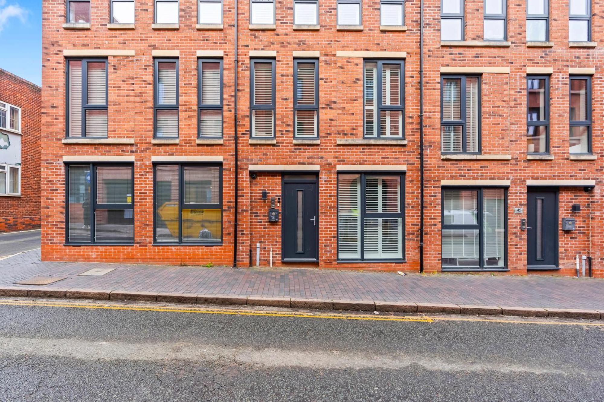 Luxurious 3 Bed Townhouse Bham Centre Villa Birmingham Exteriör bild